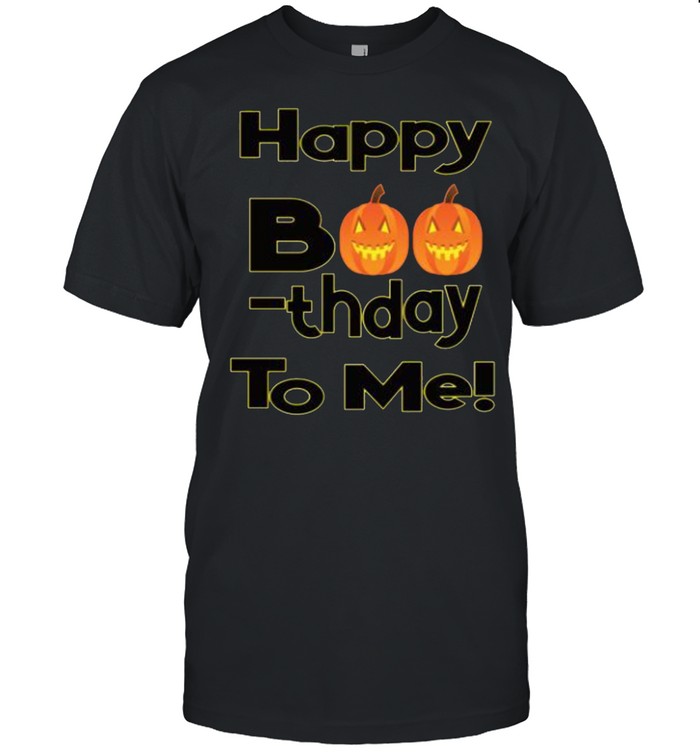 Süßer OktoberHalloweenKürbis Boo BDay shirt