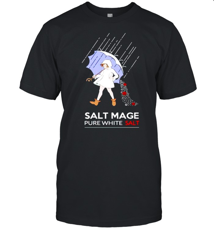 Salt Mage pure white salt shirt