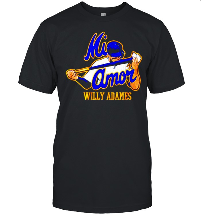 Willy Adames Mi Amor Milwaukee Brewers shirt