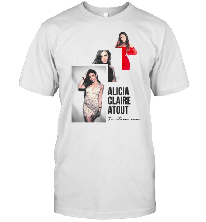 Alicia Atout Glam Interview Queen shirt