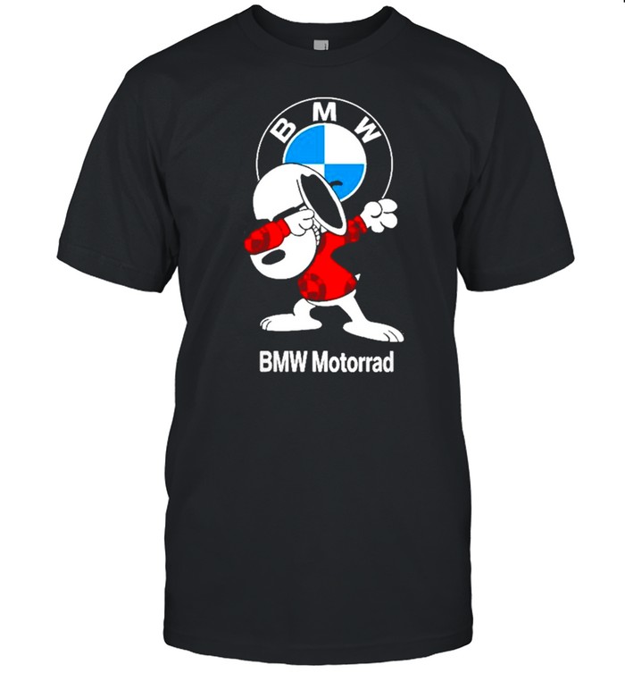 Dabbing Snoopy BMW logo shirt