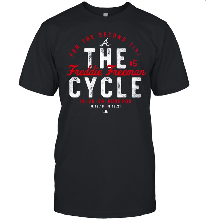 Freddie Freeman Atlanta Braves The Cycle shirt