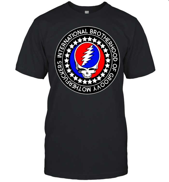 Grateful Dead international brotherhood of groovy shirt