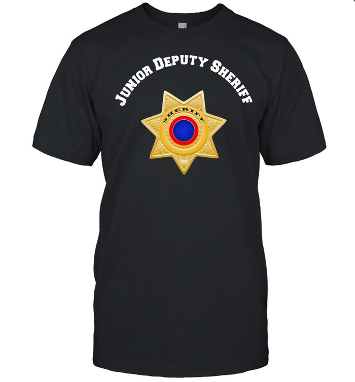 Sheriff Badge Kids Sheriff Star Badge Junior Deputy T-shirt