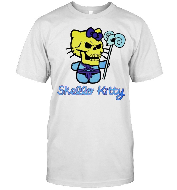 Skeleton skello kitty shirt