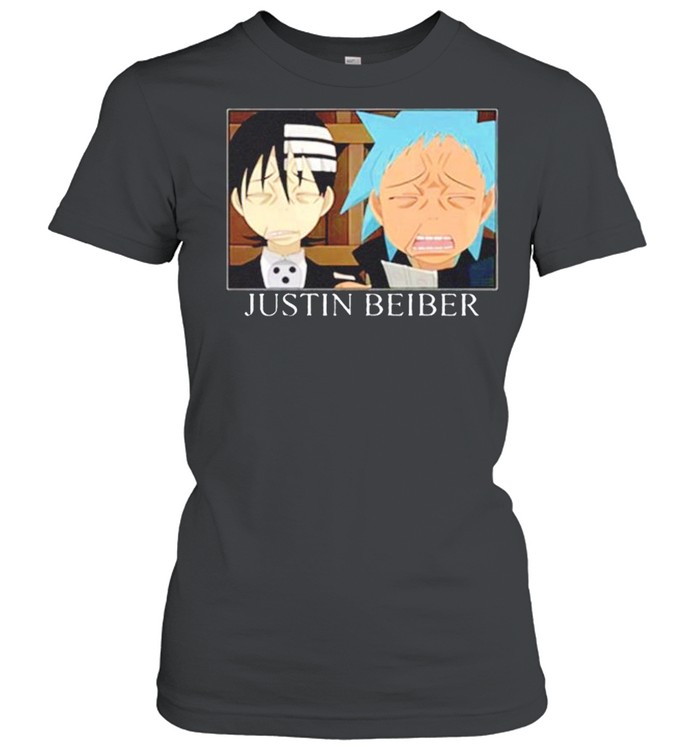 Soul Eater Justin Bieber t-shirt Classic Women's T-shirt