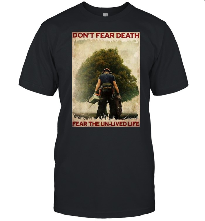 Topper Don’t Fear Death Fear The Unlived Life Vintage T-shirt - Fashion ...