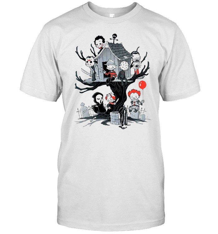 Halloween Horror Chibi – Horror treehouse happy halloween 2021 shirt Classic Men's T-shirt