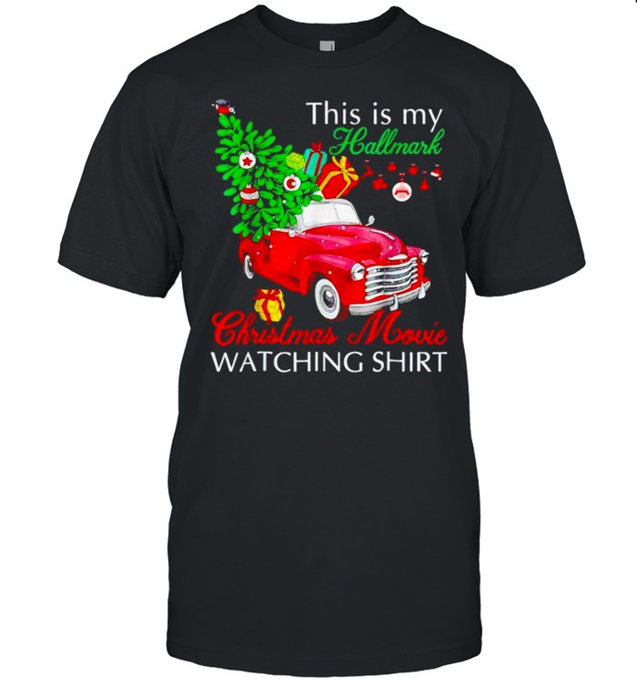 This is my hallmarks Christmas movie watching shirt