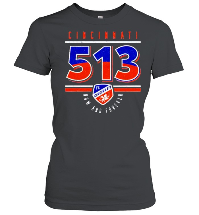 FC Cincinnati 513 now and forever shirt Classic Women's T-shirt