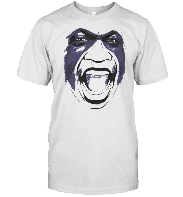 John Randle face horror shirt