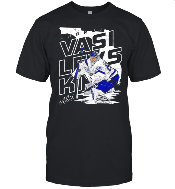 Tampa Bay Lightning Andrei Vasilevskiy player map signature shirt