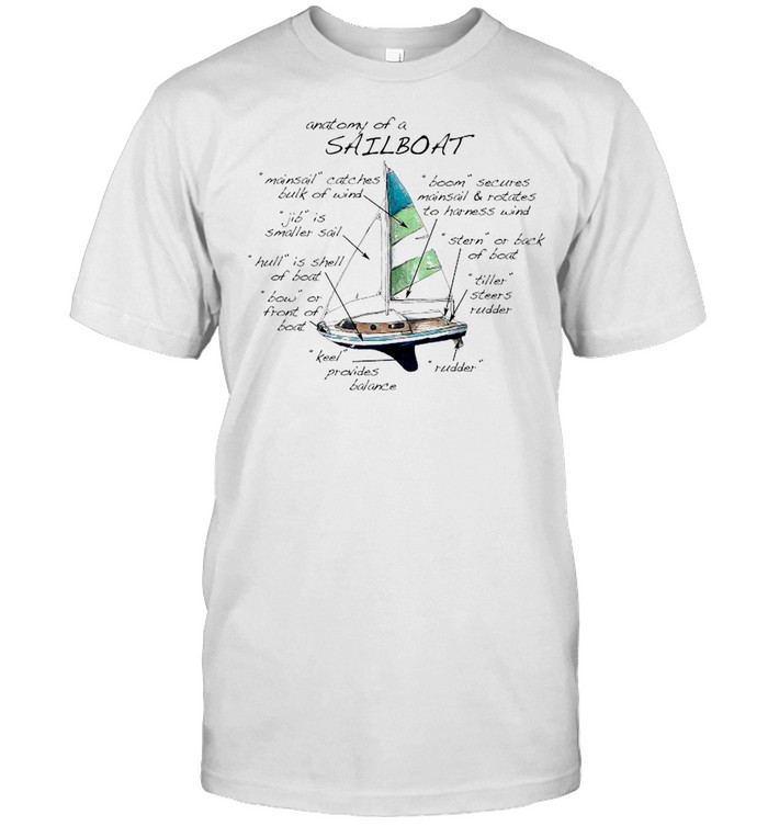 The Anatomy Of A Sailboat T-Shirt