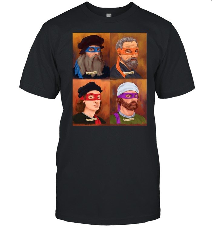 The Renaissance Ninja Artists T-shirt