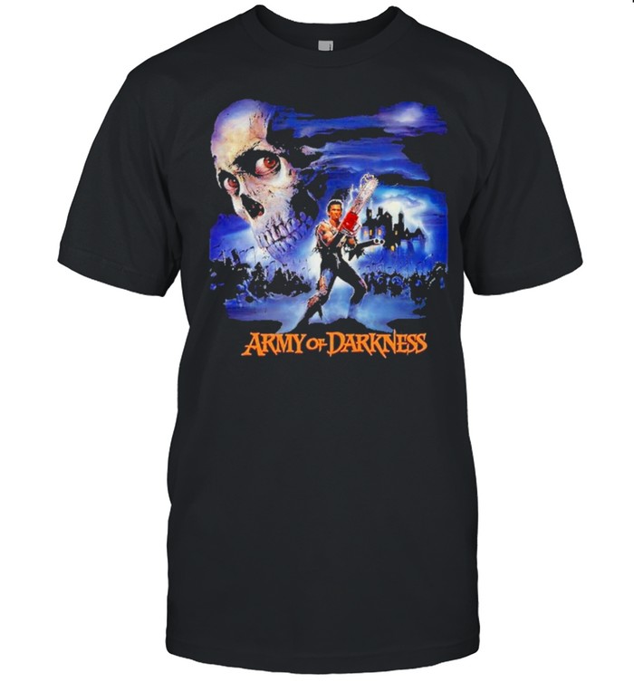 army of darkness movie poster shirt