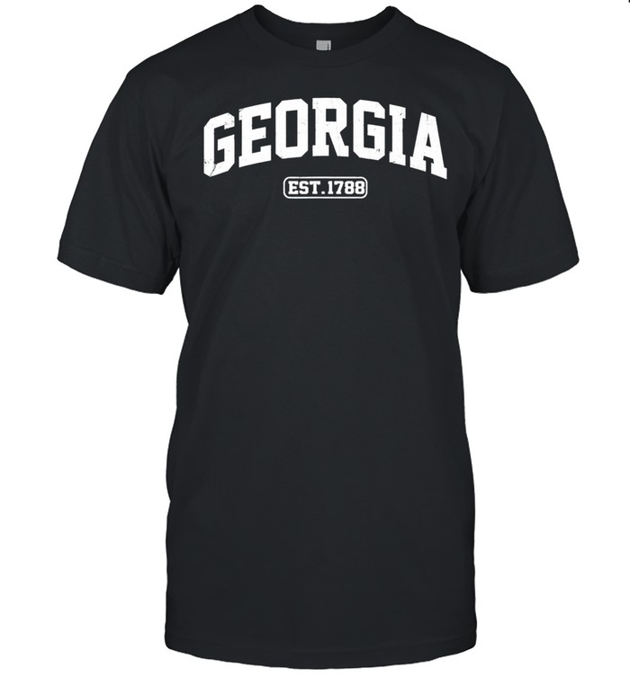 Georgia Vintage State Athletic Style shirt
