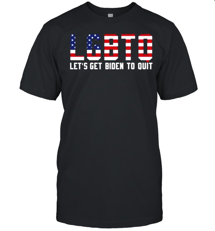 LGBTQ Let_s Biden To Quit Shirt