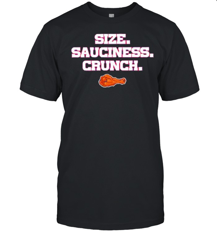 Size sauciness crunch shirt