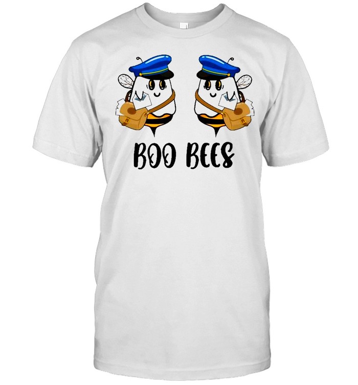 Postal Worker Boo Bees Halloween shirt