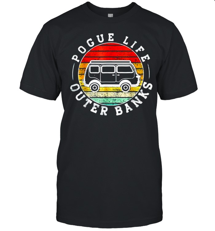 Surf Van pogue life outer banks vintage shirt