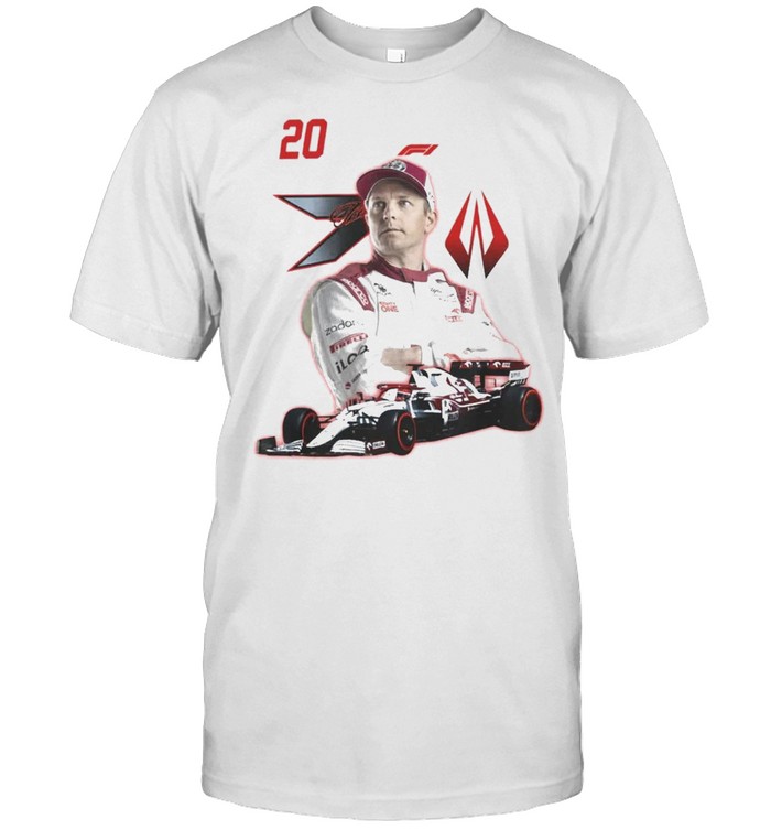 20 incredible years of racing formula kimI raikkonen racing shirt