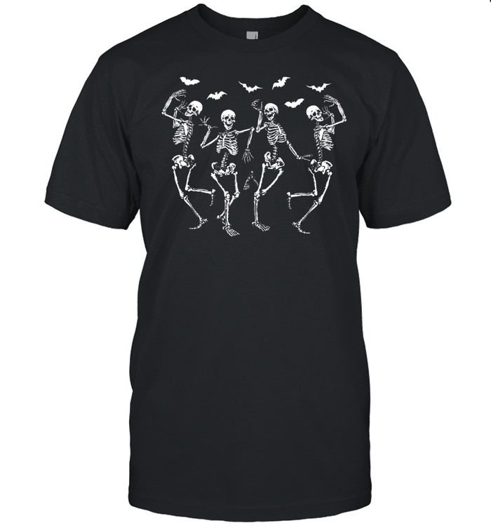 Dancing skeleton Halloween shirt