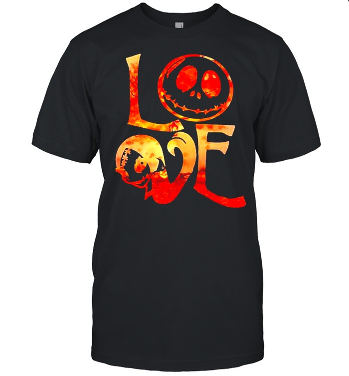 jack Skeleton Love Halloween shirt