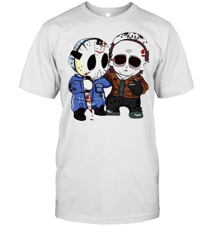 Jason Voorhees and Michael Myers friends shirt