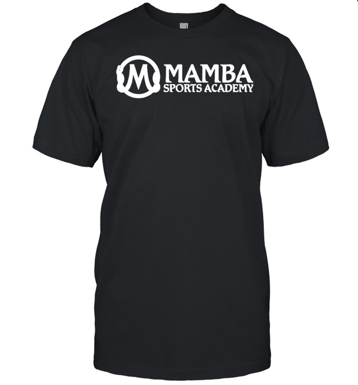 kobe Bryant mamba suport academy black shirt