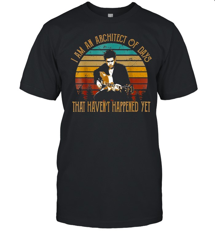 Vintage John Mayers I Am An Architect shirt