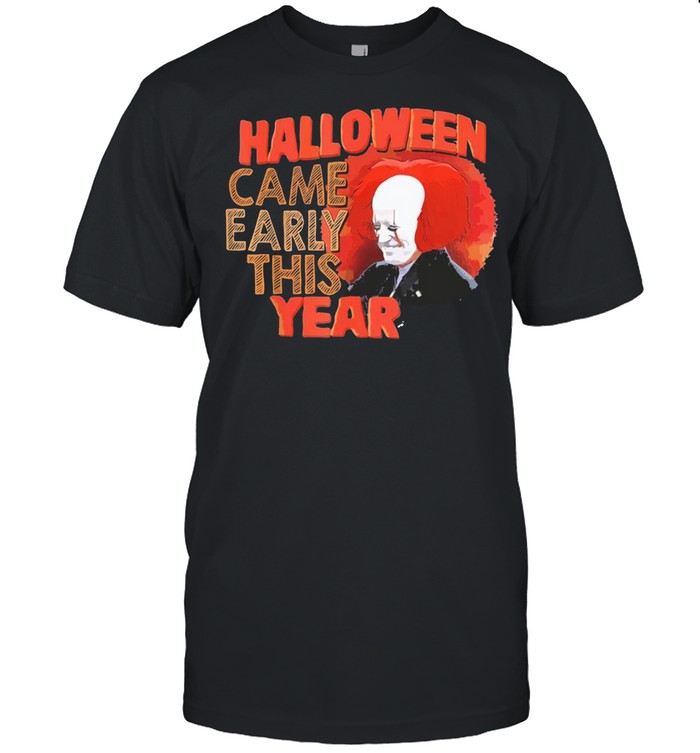 halloween came early this year biden shirt