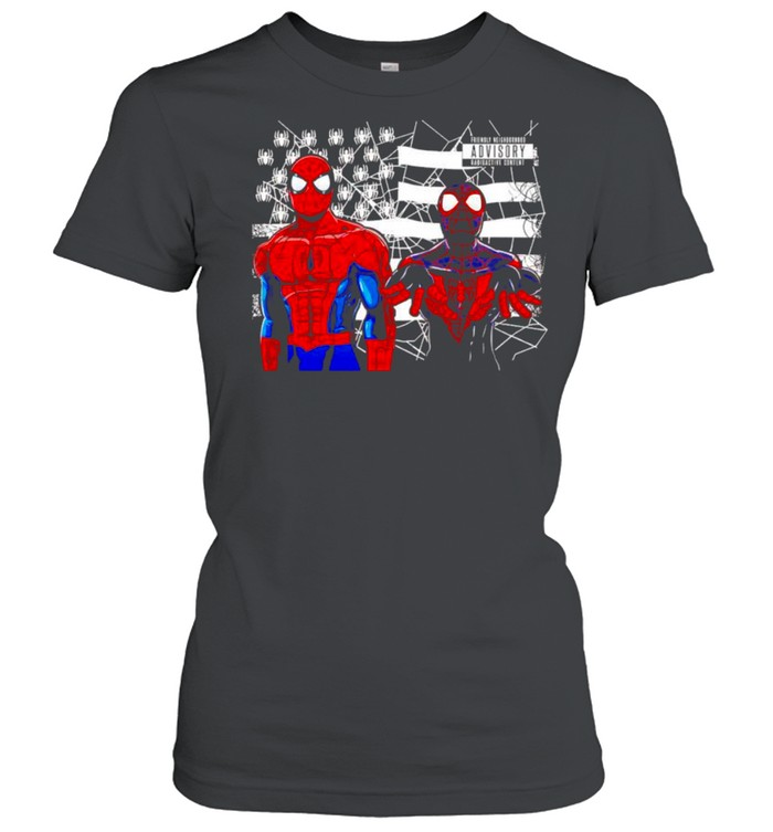 Marvel Comics Spider-Man Miles Morales shirt Classic Women's T-shirt
