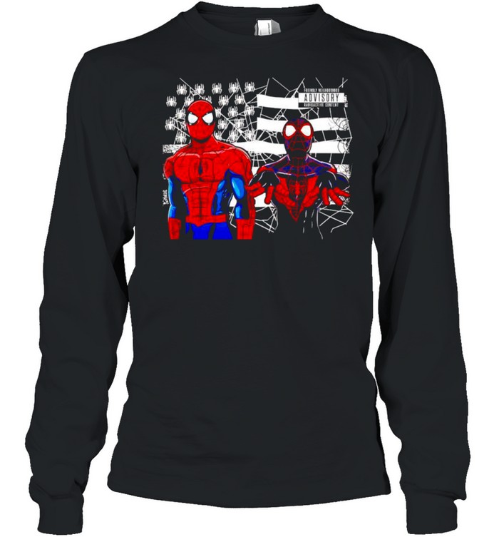 Marvel Comics Spider-Man Miles Morales shirt Long Sleeved T-shirt