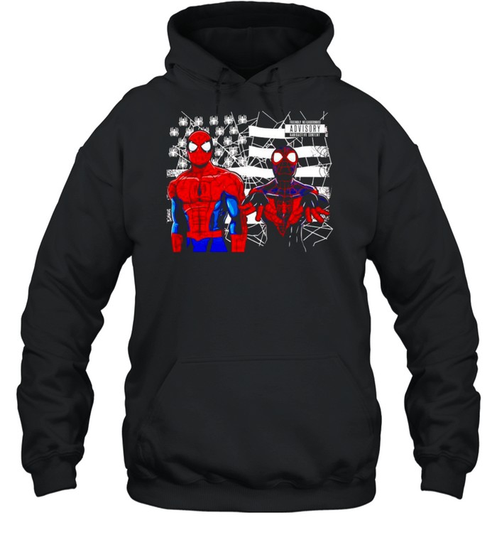 Marvel Comics Spider-Man Miles Morales shirt Unisex Hoodie