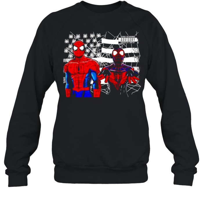 Marvel Comics Spider-Man Miles Morales shirt Unisex Sweatshirt