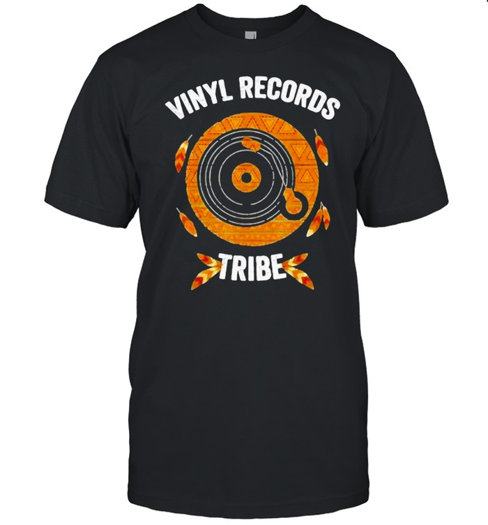 Vinyl Records Tribe T-shirt