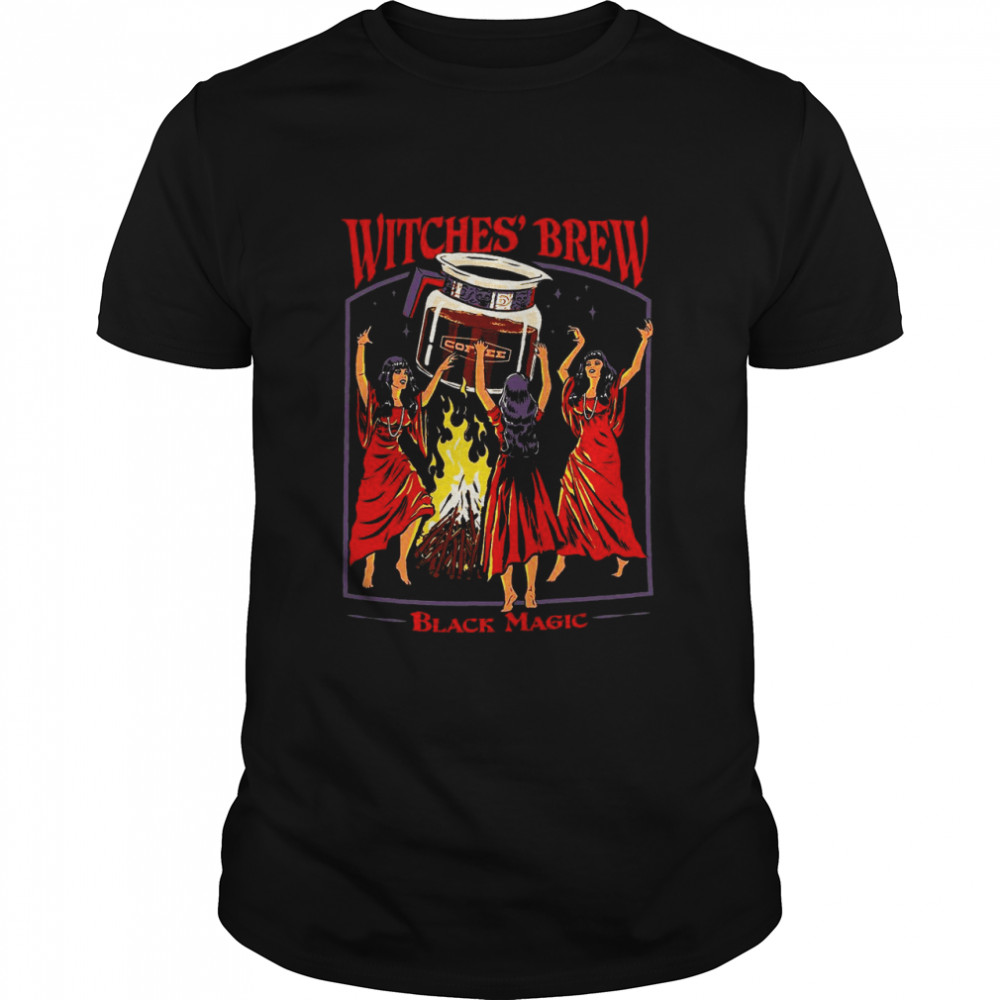 Halloween Witches’ Brew Black Magic Coffee T-shirt