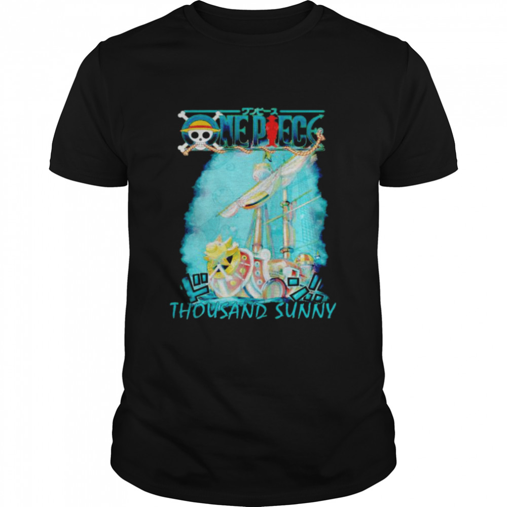 One Piece thousand sunny shirt