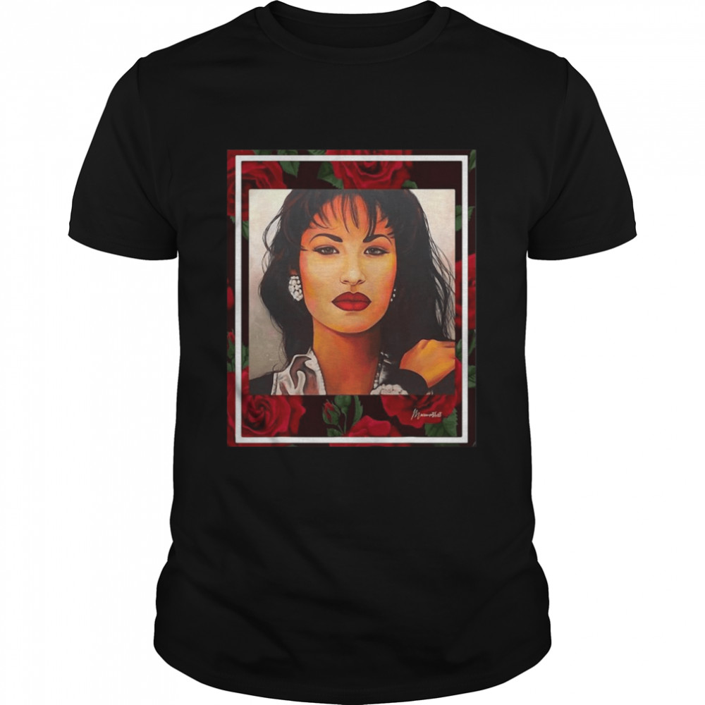 Red Roses Mexican Artist Girl Shirt