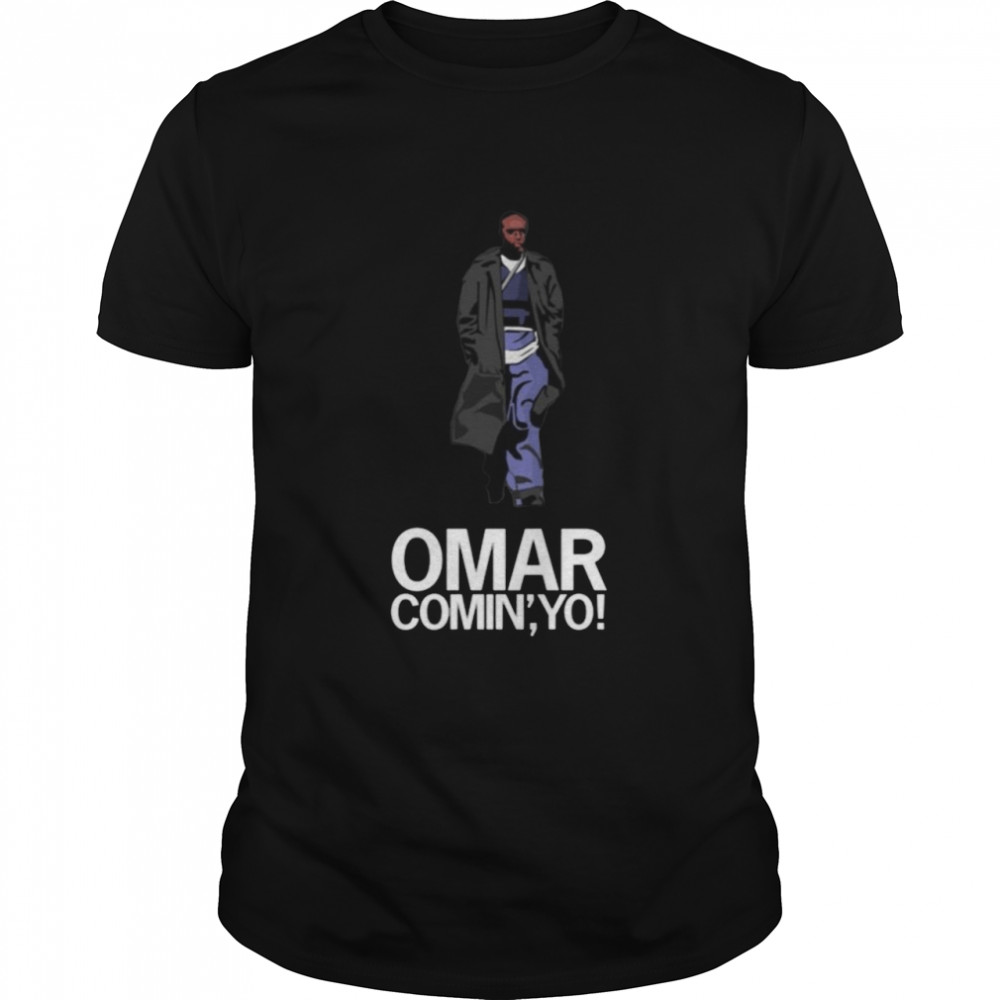 Rip Michael K Williams Omar Comin’ Yo shirt