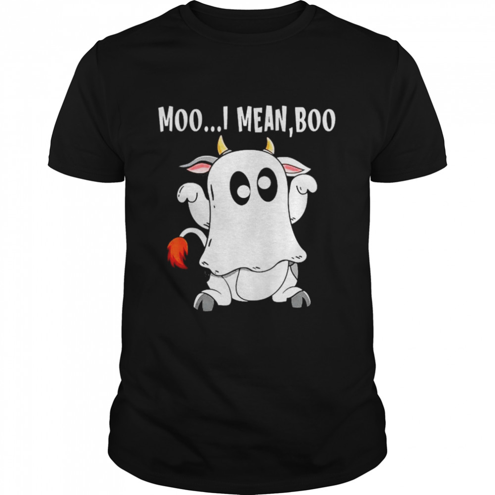 Ghost cow moo I mean boo shirt