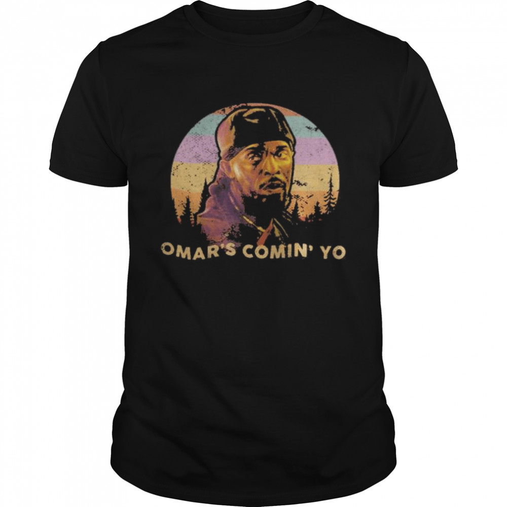 Michael K. Williams Omar’s Comin’ Yo Tee  Classic Men's T-shirt