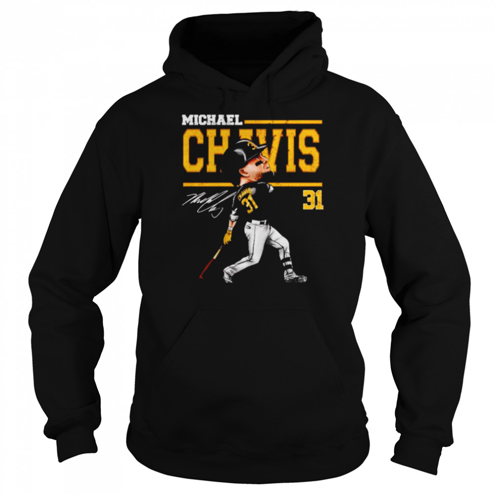 Pittsburgh Pirates Michael Chavis #31 signature shirt Unisex Hoodie