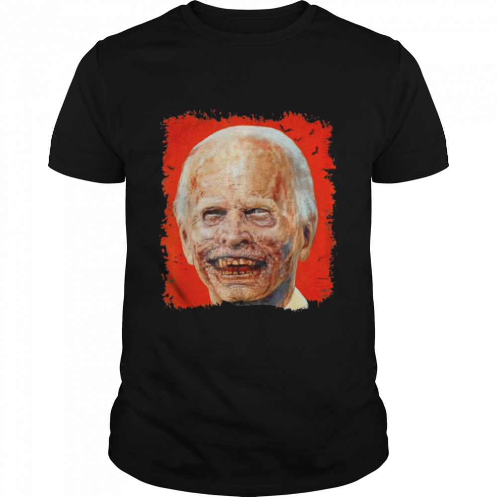 Halloween zombie Biden nightmare shirt