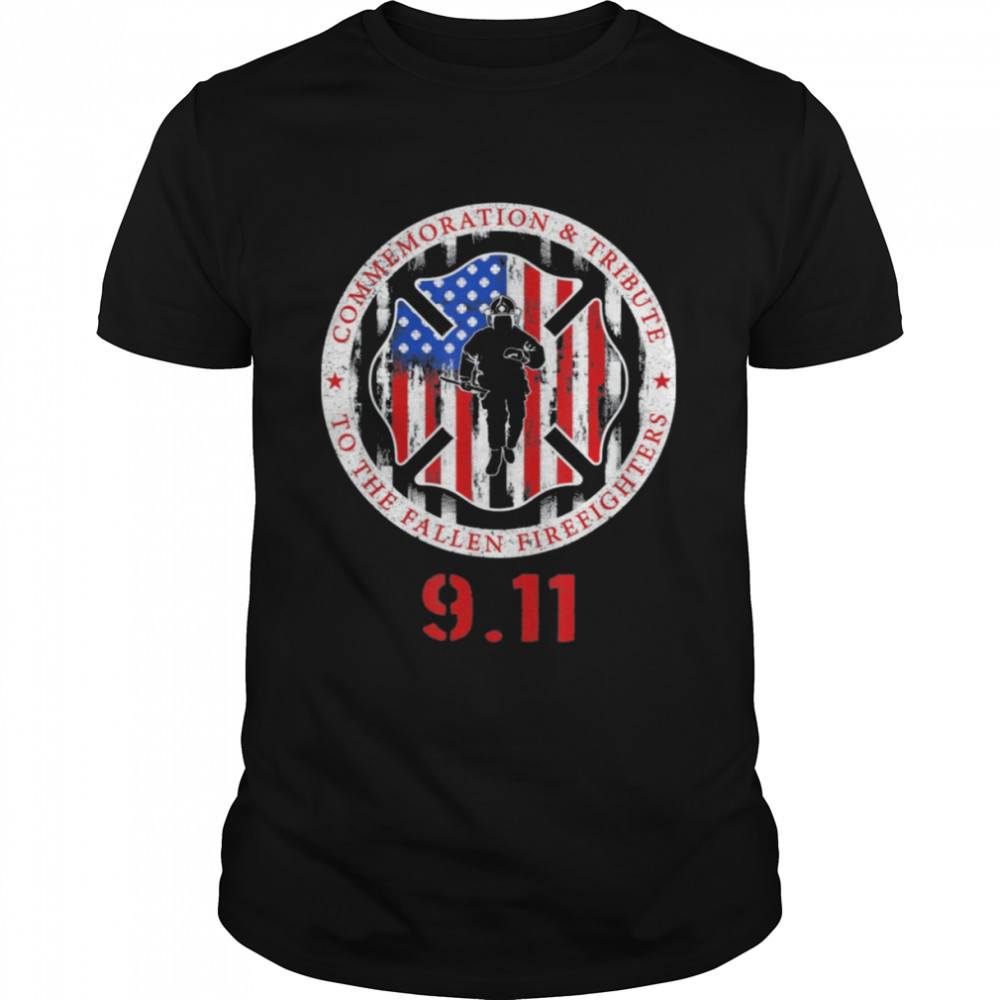 In Memory And Honor Of Firefighters Remembering 9 11 shirt