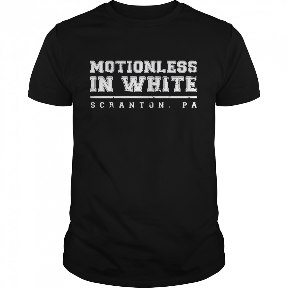 Motionless in white scranton shirt