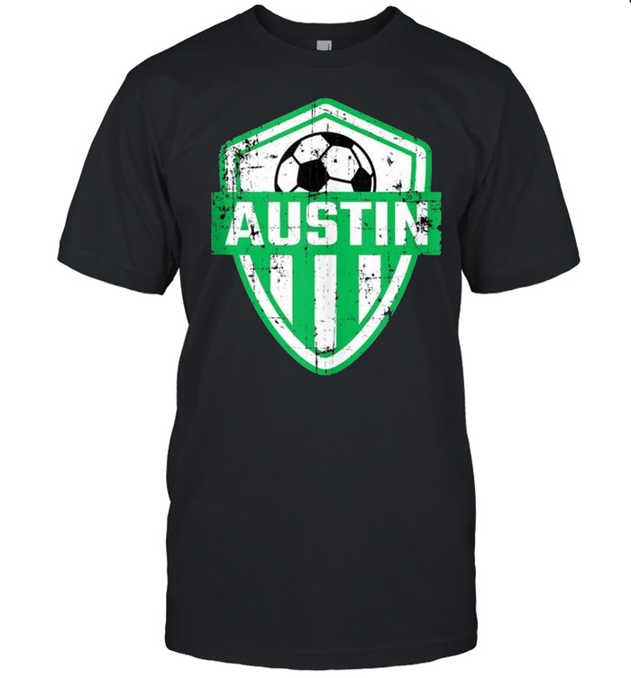 Austin Soccer Jersey Style Team Fan FC Texas Sports Verde shirt