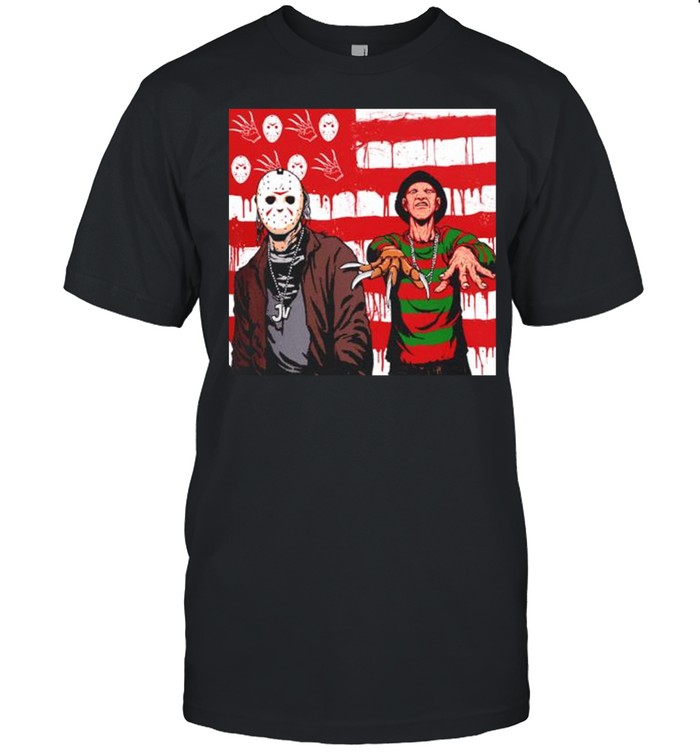 Freddy Krueger Jason Mashup Outkast and Stankonia shirt