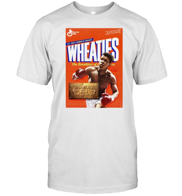 Superare Ali Wheaties 1999 Box shirt