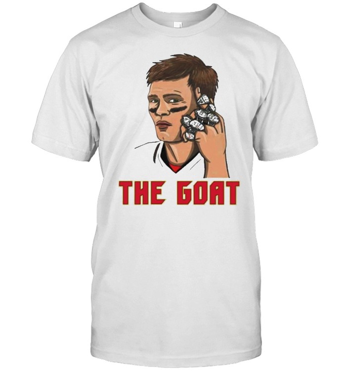 Tom Brady the goat tampa bay shirt